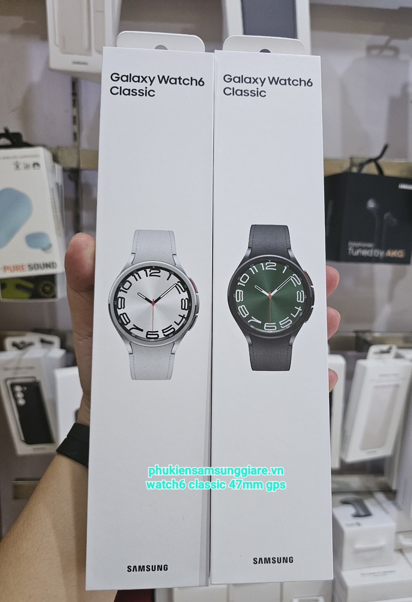 Đồng hồ thông minh Samsung Galaxy Watch 6 Classic Bản 47MM  -GPS-Hàng chính hãng