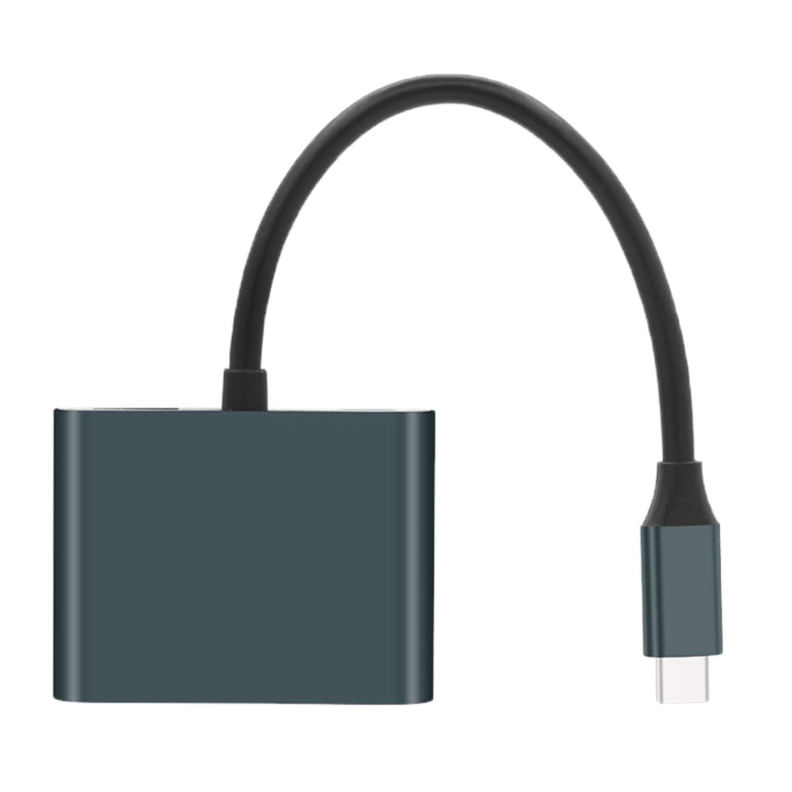 Type C to HDMI Adapter 4K 30Hz Cable for MacBook Pro 2018/2017 PC And More