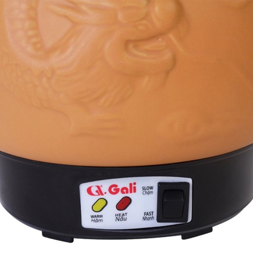 Siêu Sắc Thuốc Gali GL-1802 (3.3 lít) - Nâu Nhạt - Hàng Chính Hãng