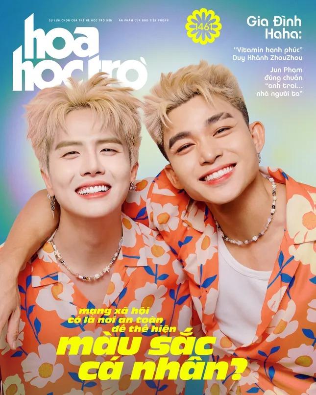 Sách - Hoa Học Trò - Số 1461 - Gia Đình Haha - "Vitamin Hạnh Phúc" Duy Khánh - Jun Phạm