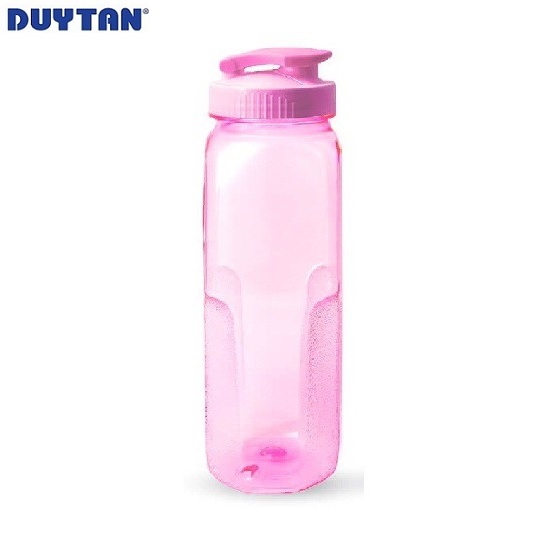 Bình nước nhựa Duy Tân có quai 700ml (7,5 x 7,5 x 22,2 cm) - 32536 - Giao màu ngẫu nhiên - Hàng chính hãng