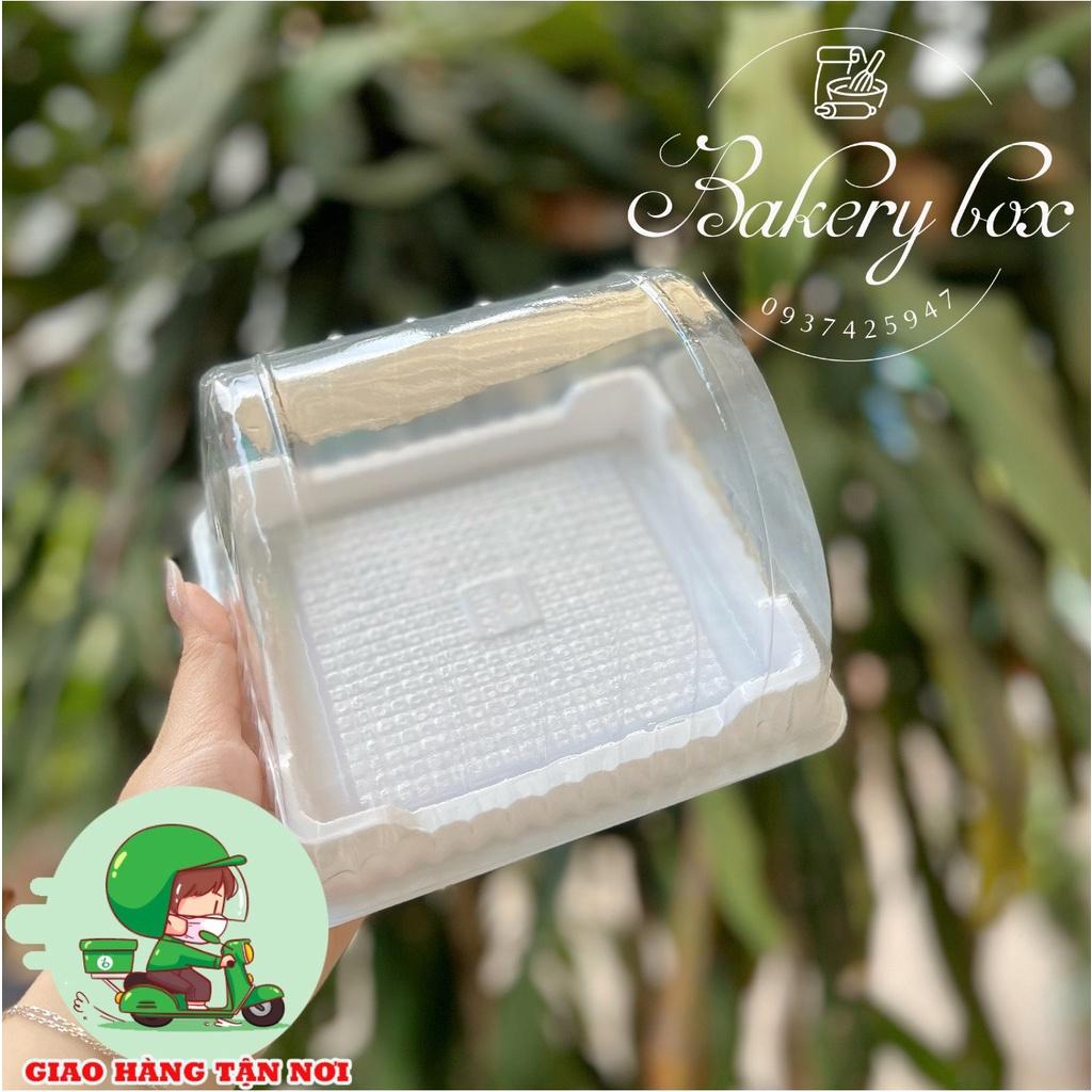 Hộp H22 Đựng Bánh Bông Lan Cuộn Ngắn Lớn Size 14cm