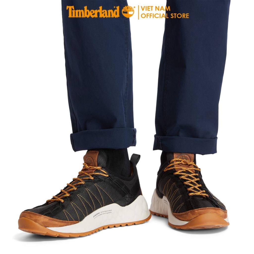 Giày Thể Thao Nam Solar Wave EK+ Fabric/Leather Low Boots Màu Đen Timberland TB0A2CR104