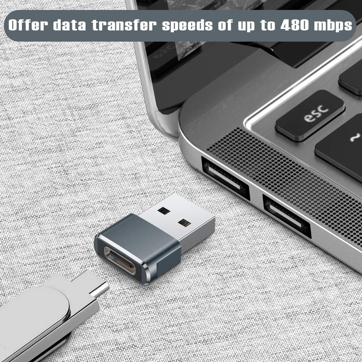 Bộ 2 đầu chuyển đổi USB C sang USB đực