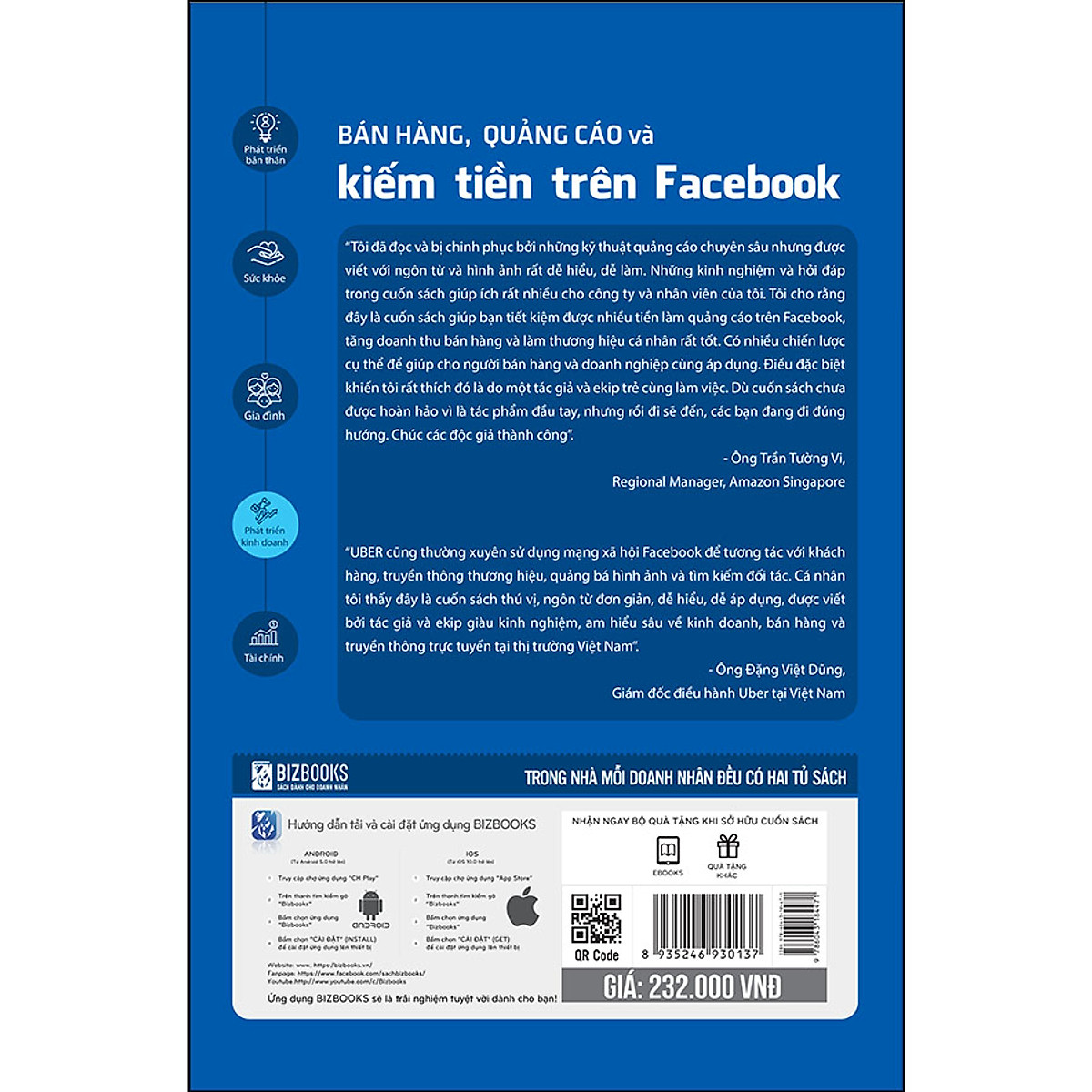 BIZBOOKS – Sách Bán Hàng, Quảng Cáo Và Kiếm Tiền Trên Facebook - MinhAnBooks