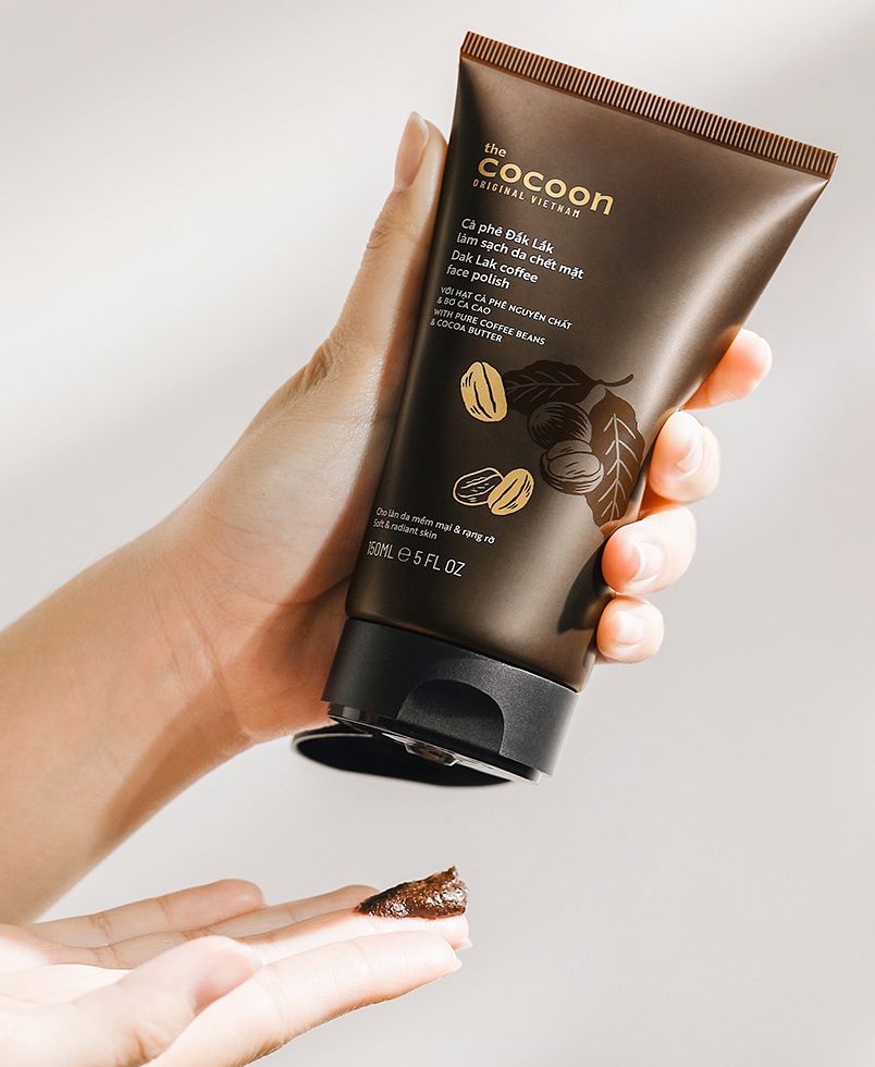 Tẩy Da Chết Mặt Cà Phê Đắk Lắk Cocoon 150ml