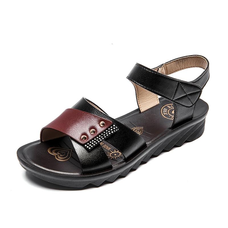 Giày Sandal Nữ Đế Mềm Chống Trượt 2 Màu