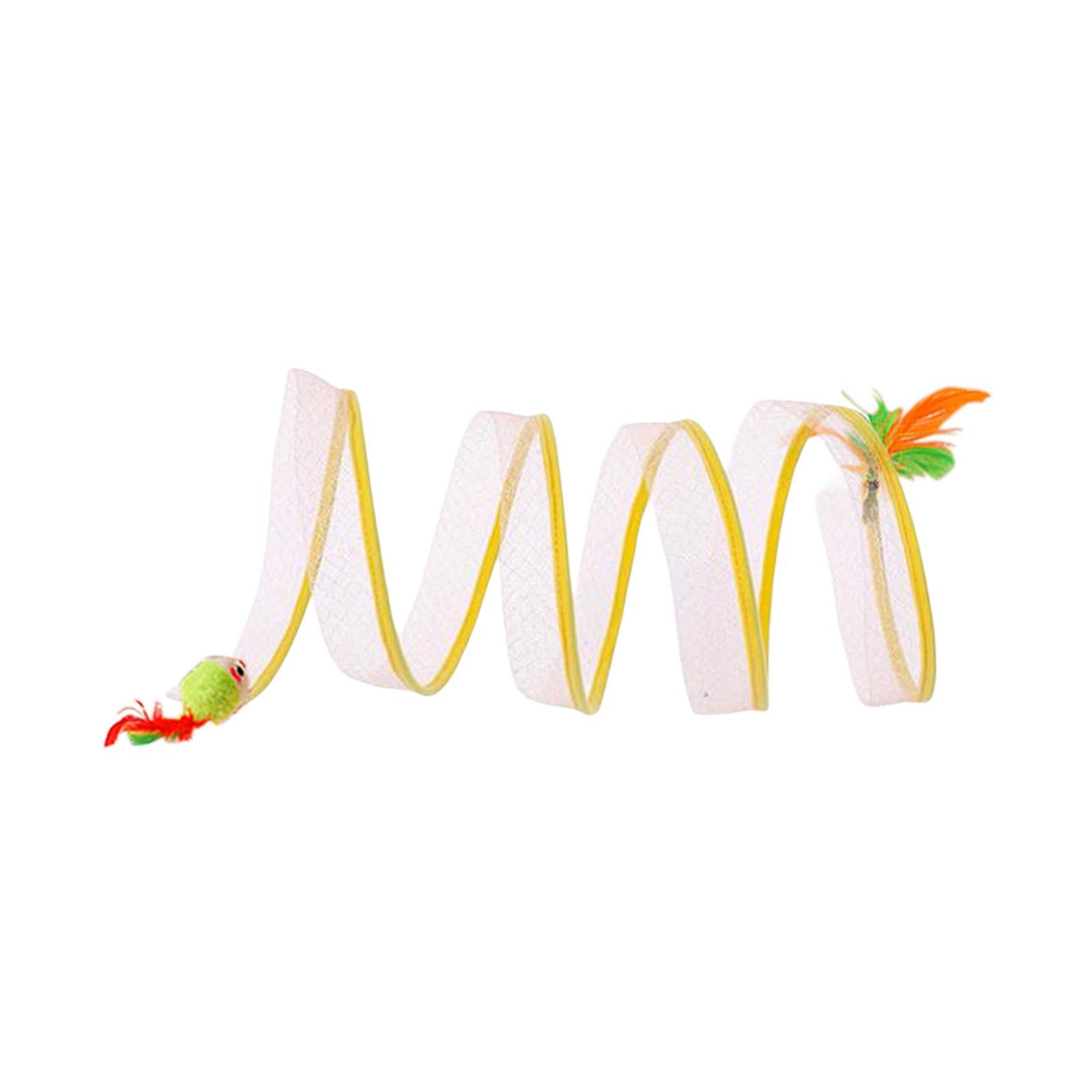 Cat Tunnel Tube Collapsible Small Animals Pet Toy Kitten Interactive Cat Toy