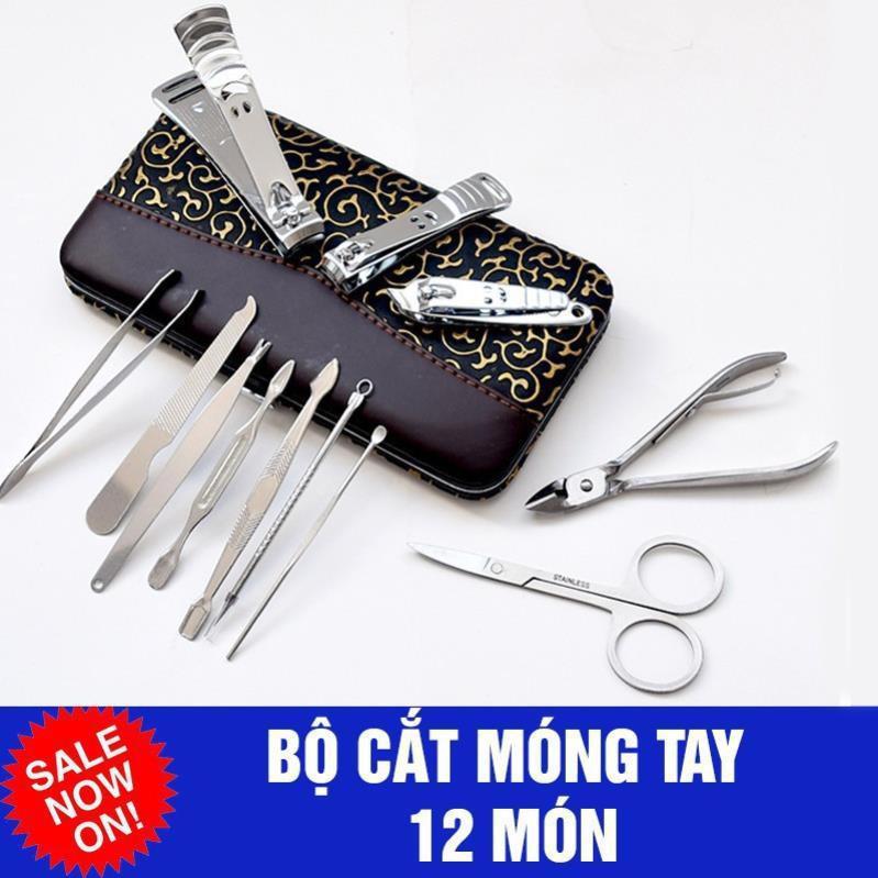 Top Bán Chạy Bộ Dụng Cụ 12 Món Cắt Tỉa, Làm Móng Tại Nhà, Đa Năng Siêu Tiện Dụng, Giá Bán Bằng Giá Bán Sỉ Tại Xưởng