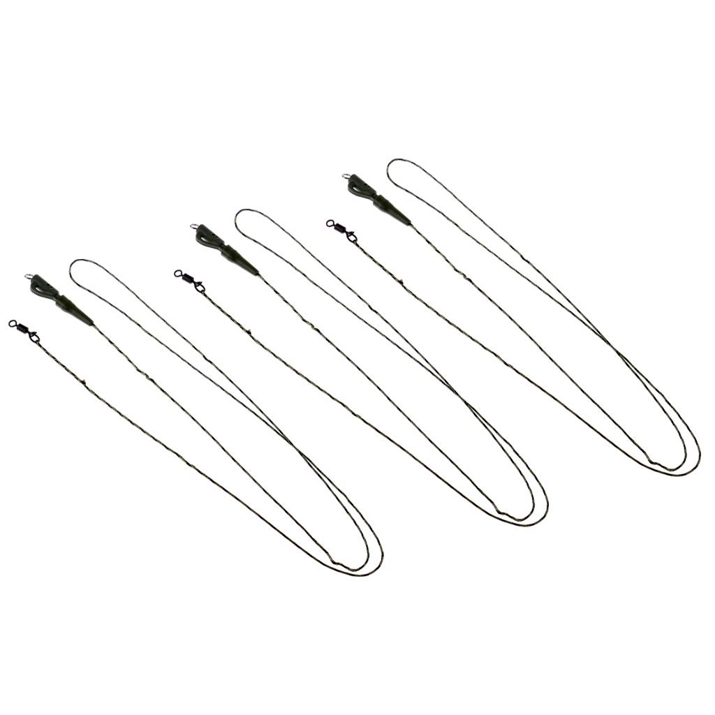 Carp Fishing Hair Rig with Lead Clip Swivel Carp Rig Fishing Tackle A001