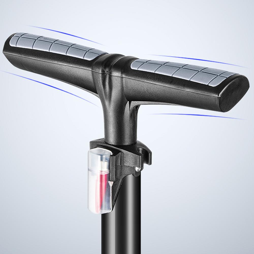 Máy bơm xe đạp WEST BIKING 180PSI có đông hồ đo áp suất