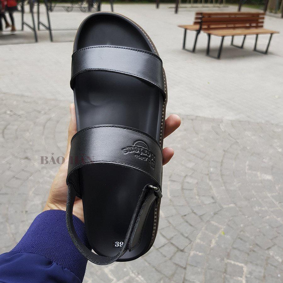 Dép Sandal Nam Da Bò- Mã GC-01