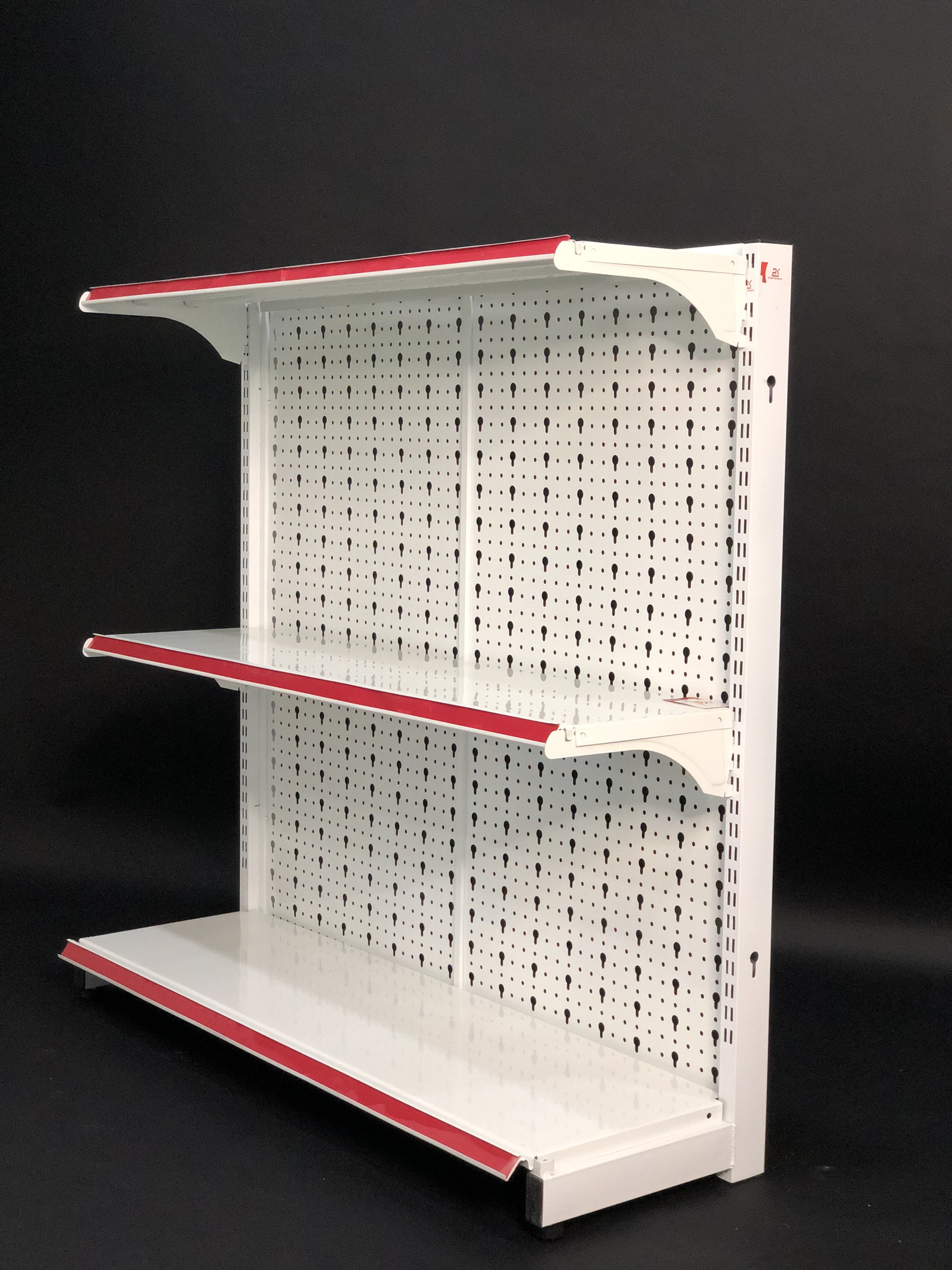 Kệ Tole Lỗ áp tường -Dài 120 x Rộng 35 x Cao 120 x 3 tầng