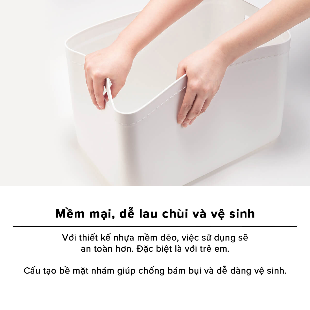 TENMA Hộp Nhựa Mềm Lưu Trữ JAPAN QUALITY, Dẻo Dai Chắc Chắn, Nhiều Kích Thước, Có Tay Cầm, Có Nắp