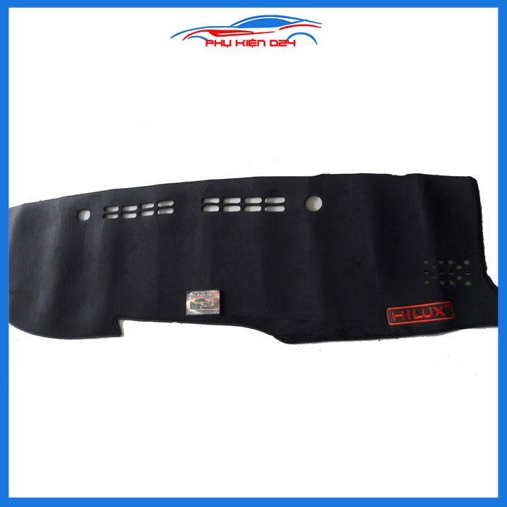 Thảm taplo Hilux 2016-2017-2018-2019 chống nắng nóng làm mát xe mở rộng tầm nhìn