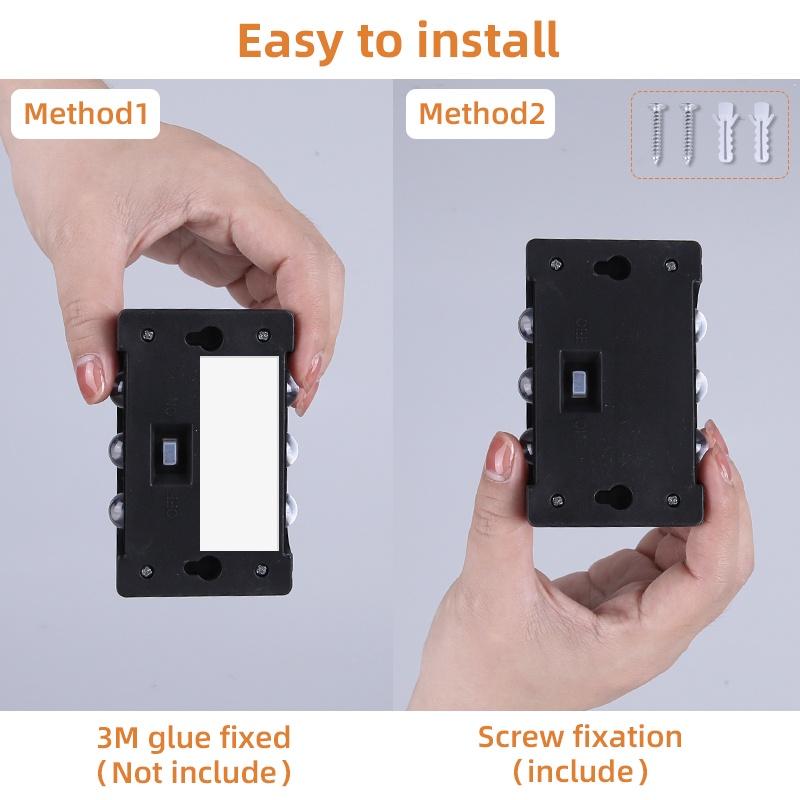 Đèn LED Gắn Tường Sử Dụng Năng Lượng Mặt Trời Chống Nước Tiện Lợi