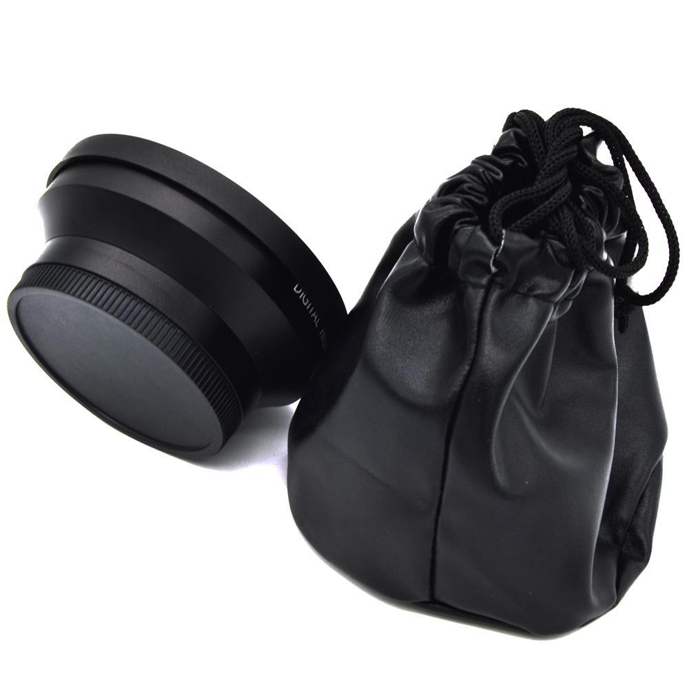 0.43x Wide Angle Lens Super High Resolution for 62mm Front Threads Camera