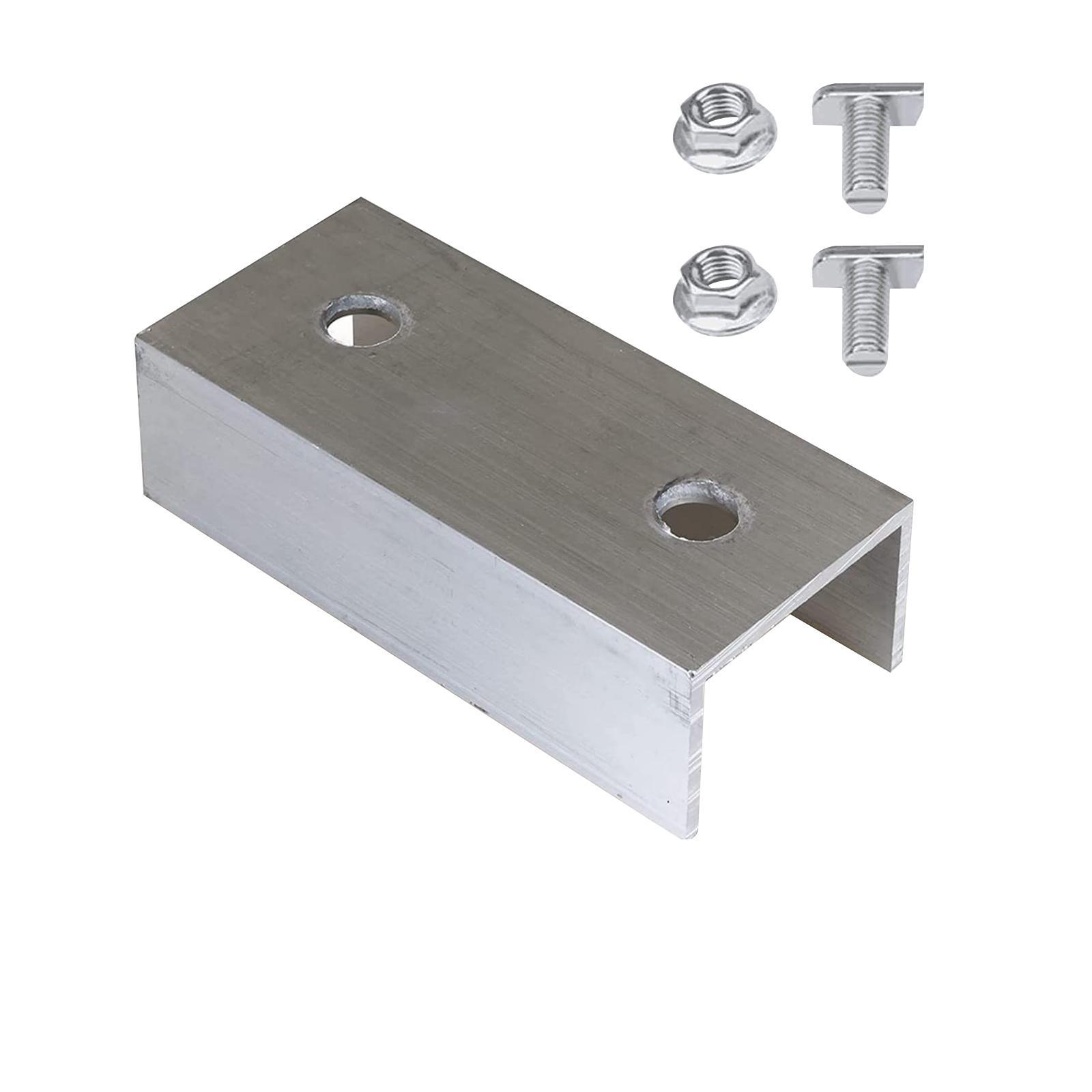 Solar  C Profile Connector Pv Solar Module Mounting