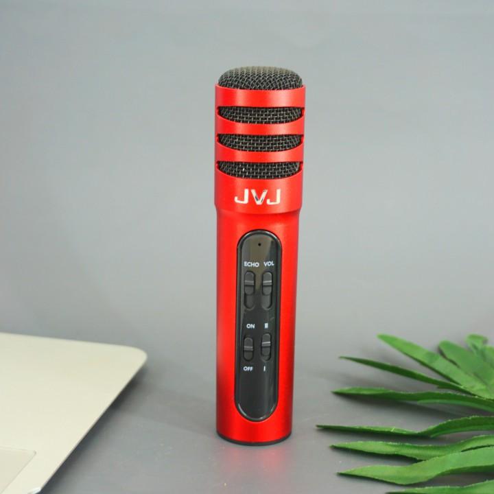 Micro livestream hát karaoke C7 JVJ - Hỗ trợ thu âm 3 in 1 Tặng kèm tai nghe và bọc bảo vệ đầu mic -Hàng chính hãng