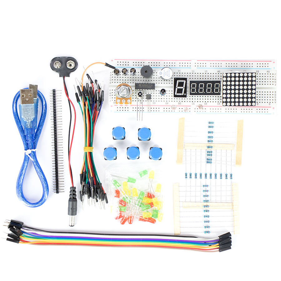 Bộ Kit Học Tập Thực Hành Lập Trình Arduino Uno R3 Cơ Bản V2