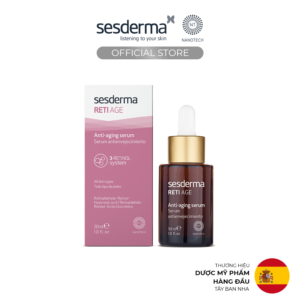 Tinh chất chống lão hóa Sesderma Retiage cho da dầu 30ml