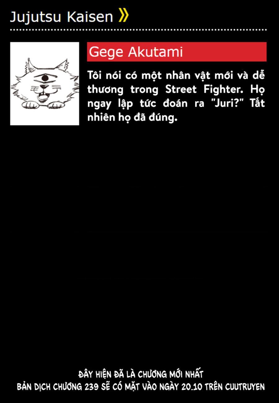 jujutsu kaisen - chú thuật hồi chiến chapter 238 19