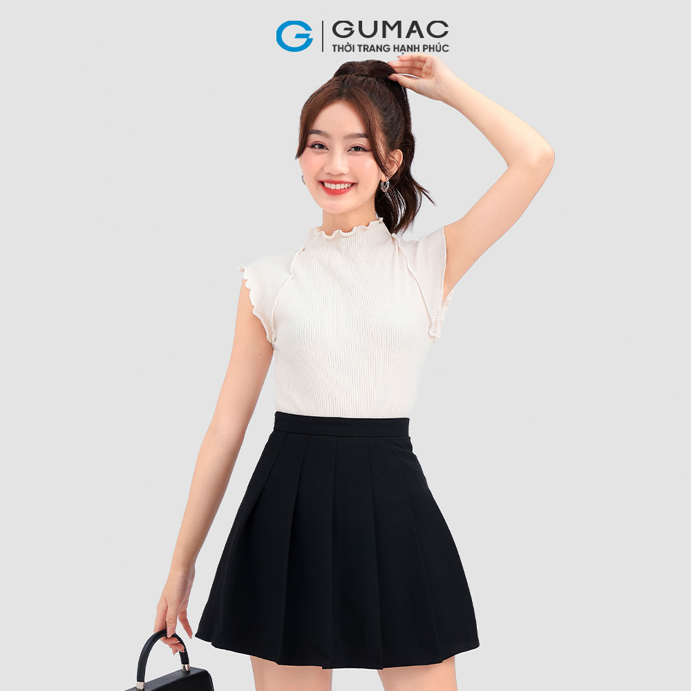 Áo thun kiểu sát nách thời trang GUMAC ATC08135