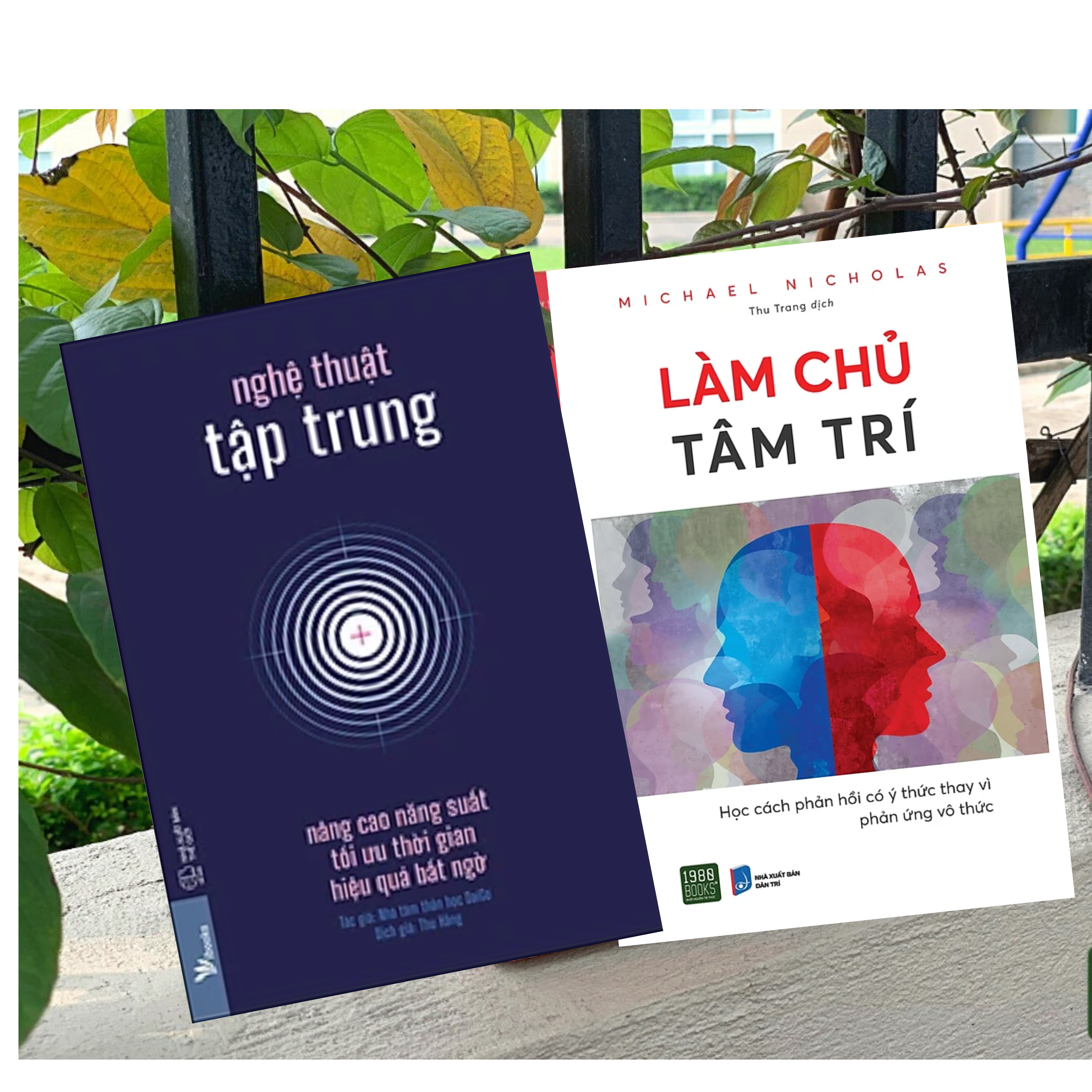 Combo 2Q Sách Kĩ Năng Làm Việc Hiệu Qủa: Nghệ Thuật Tập Trung - Nâng Cao Năng Suất, Tối Ưu Thời Gian, Hiệu Quả Bất Ngờ + Làm Chủ Tâm Trí _ Học Cách Phản Hồi Có Ý Thức Thay Vì Phản Ứng Vô Thức 