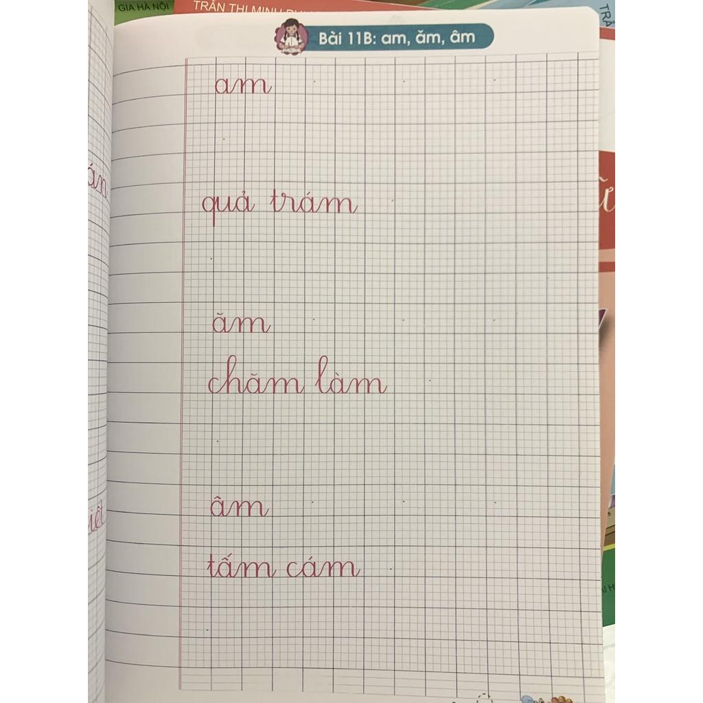 Vở Ô Ly có mẫu chữ lớp 1 Phát triển -