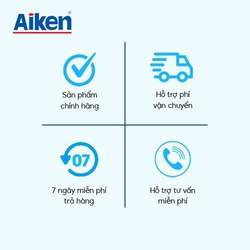 Trọn bộ Sạch Khuẩn Aiken Chiết xuất Trà Xanh : Gel rửa tay 250ml, Nước rửa tay 250g, Sữa tắm 350g, Xà phòng 90gr, Khăn ướt 20 tờ