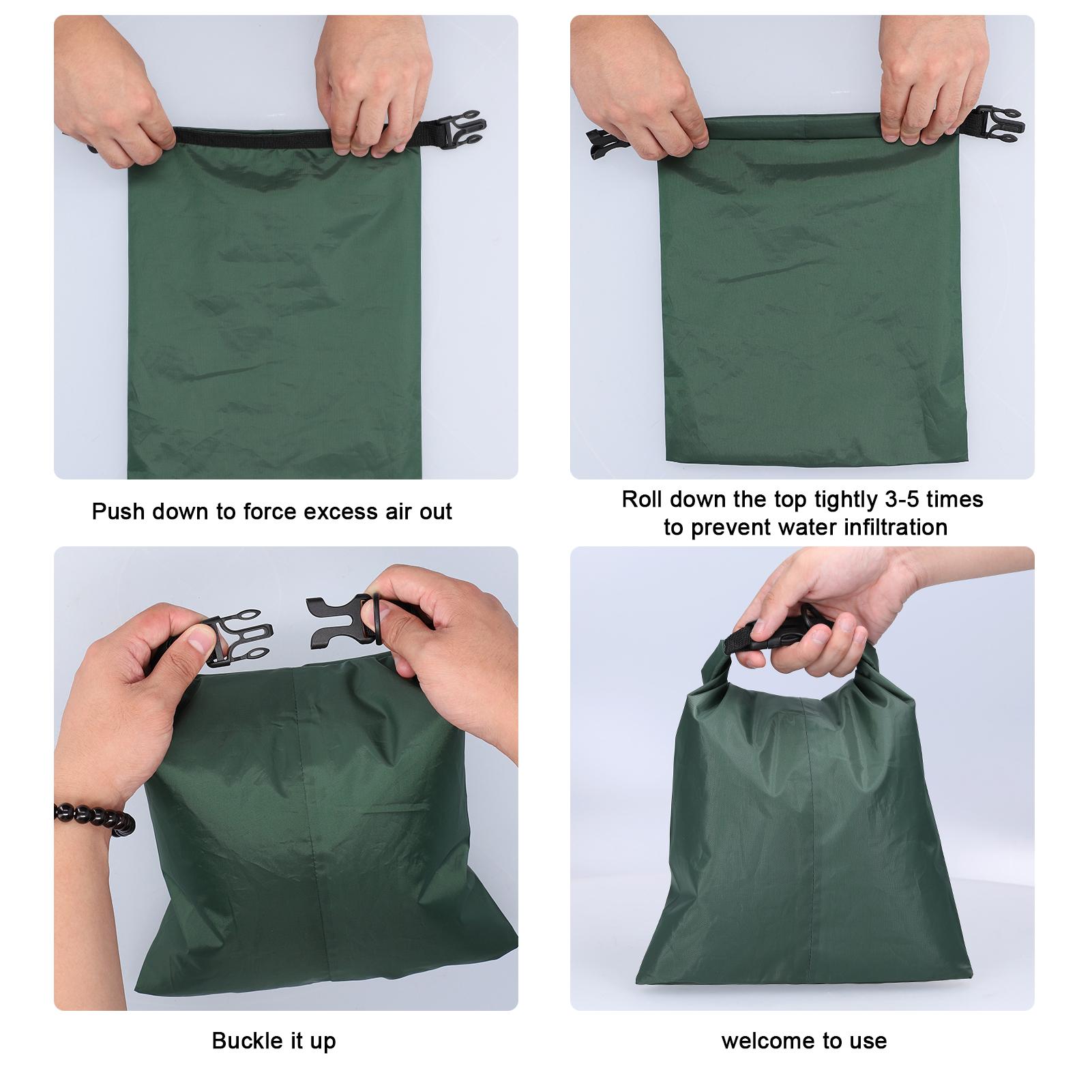 Set 6 Túi Khô Không Thấm Nước Du Lịch Ngoài Trời