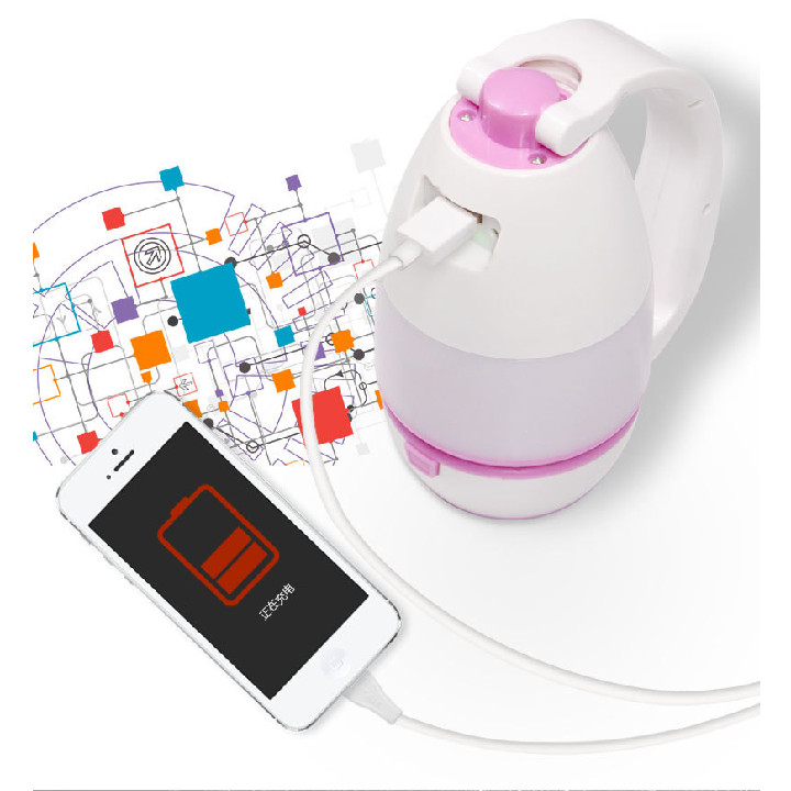 Đèn cắm trại 3 trong 1