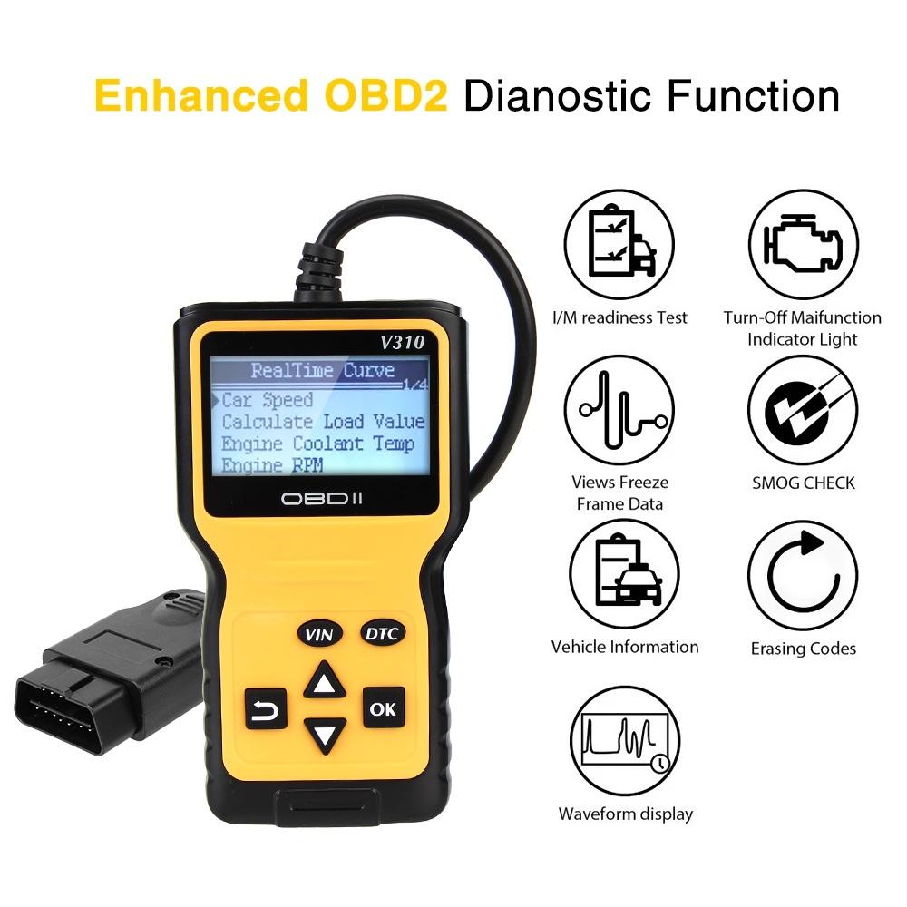 Máy quét chẩn đoán lỗi OBD2 OBD2 EOBD 327 cho xe hơi