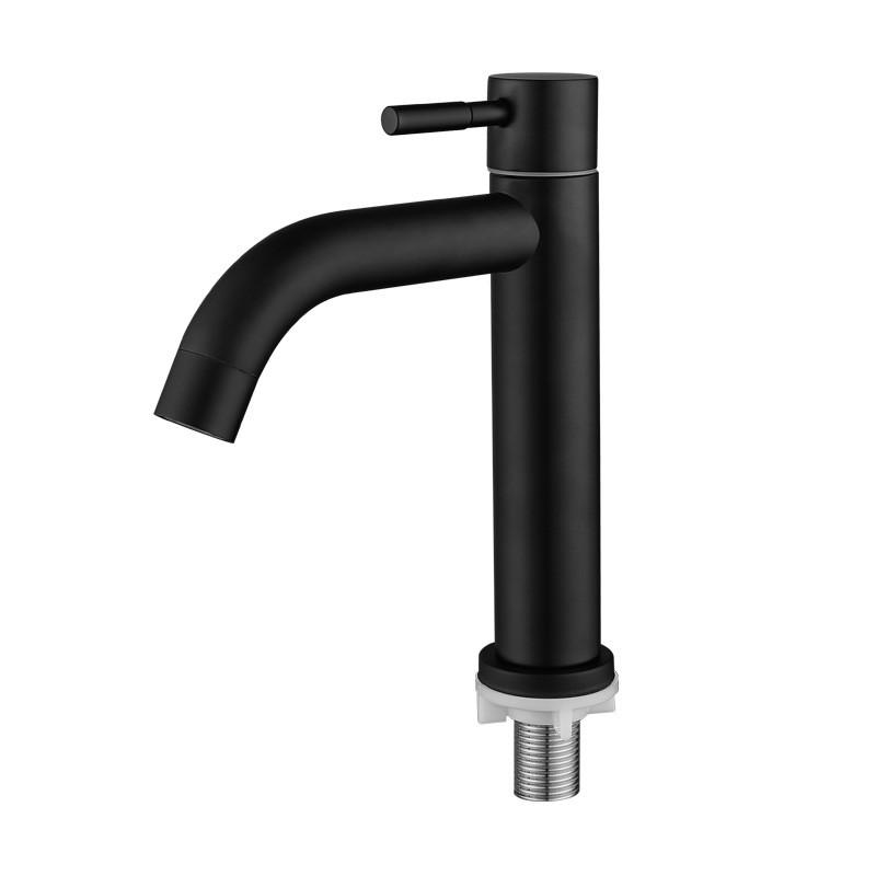 Vòi lavabo đơn black