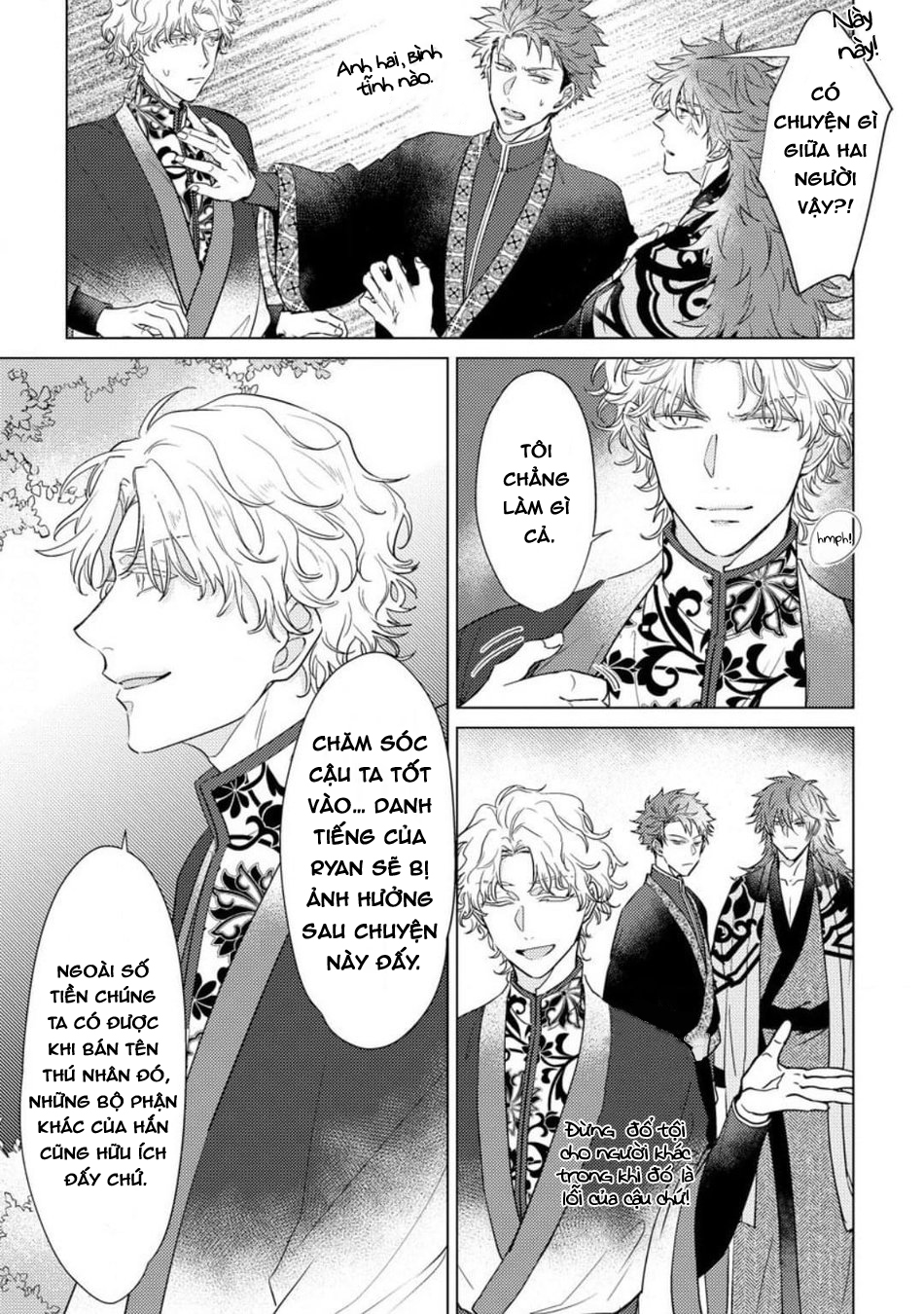 gặp gỡ em, thú nhân màu chàm trắng chapter 4 27