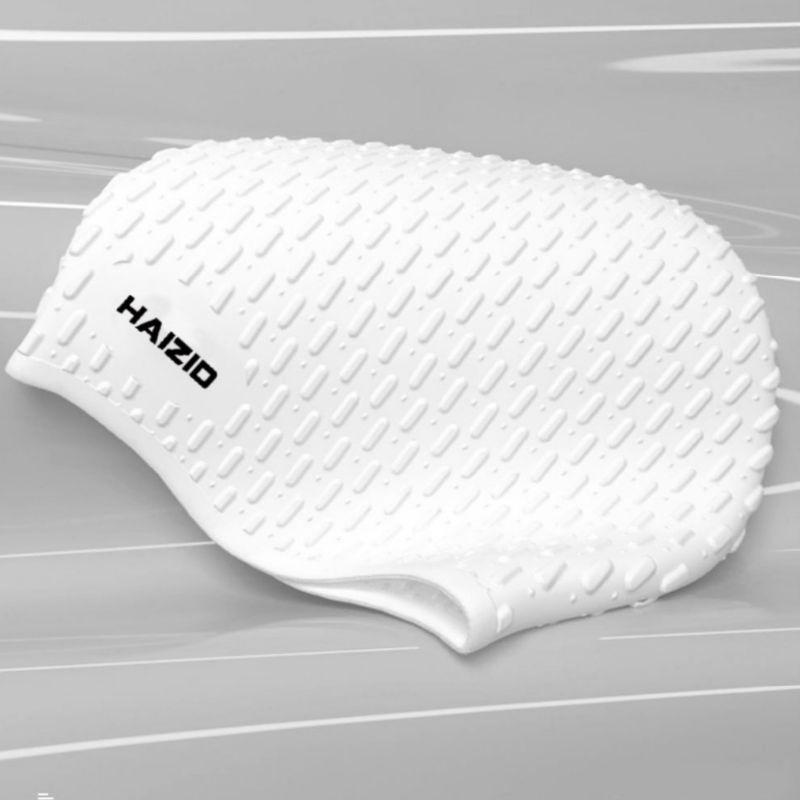 [HOẢ TỐC] Mũ bơi chống thấm nước silicon cao cấp có gai co giãn 4 chiều Nemo Bikini - MB4