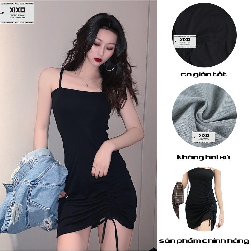 Váy 2 dây rút eo thời trang XIXO cao cấp - DAM0009