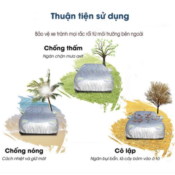 BẠT PHỦ XE Ô TÔ CAO CẤP 9D