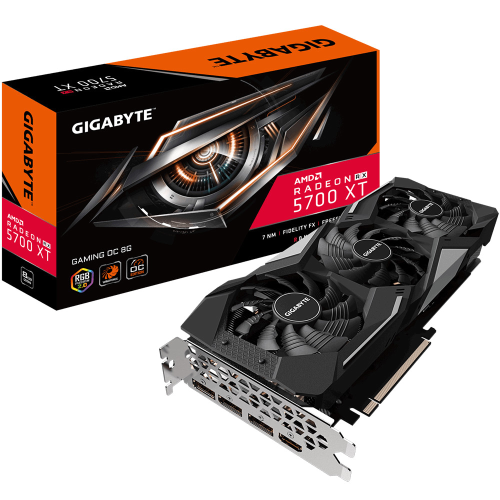 Vga Card Gigabyte RX5700XT GAMING OC - 8GD  - Hàng Chính Hãng