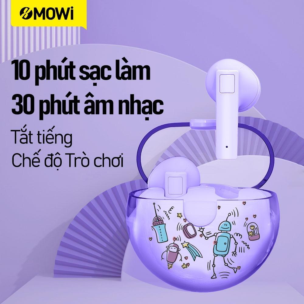Tai Nghe Chụp Tai Bluetooth Plextone xMOWi T2 Kèm Mic Hỗ Trợ Chơi Game