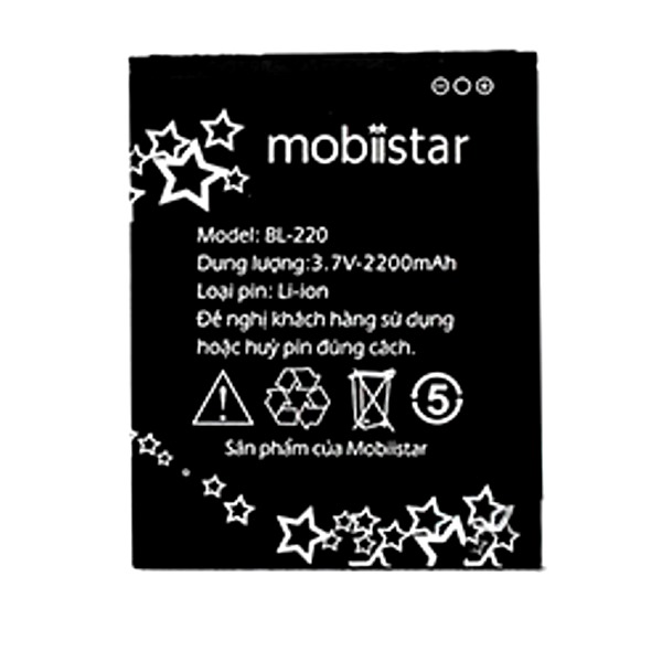 Pin cho điện thoại Mobiistar BL-220 - Hàng nhập khẩu