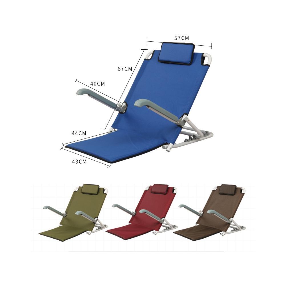 Ghế tựa lưng hỗ trợ y tế có tay vịn 5 góc nghiêng RELAX TIME có đệm lót