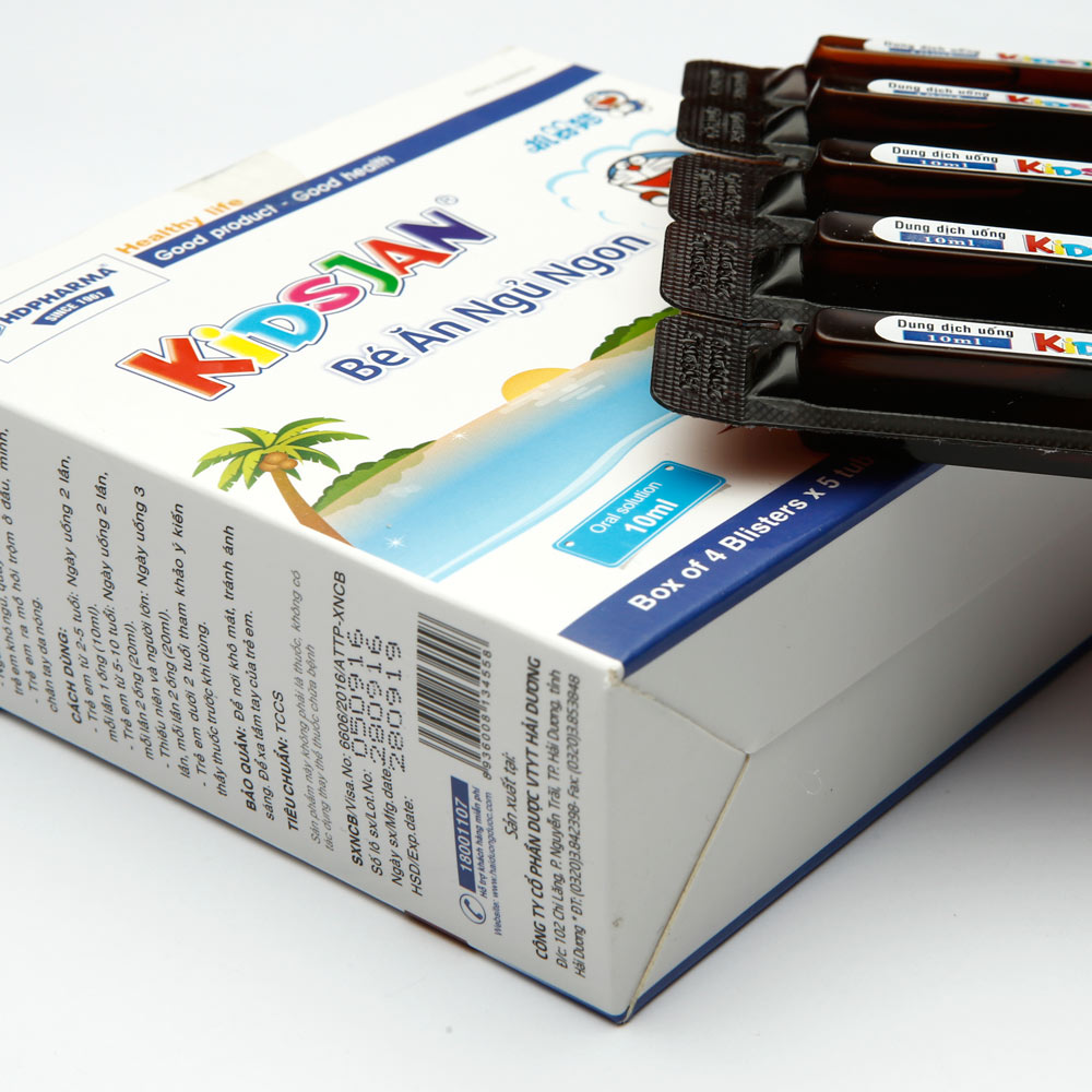 THỰC PHẨM CHỨC NĂNG BẢO VỆ SỨC KHỎE KIDSJAN BÉ ĂN NGỦ NGON