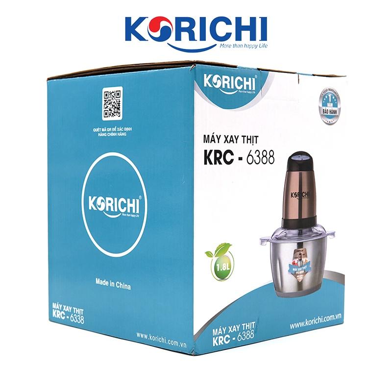 Máy xay thịt đa năng Korichi - KRC-6388 - 1.8L 400W - Hàng chính hãng