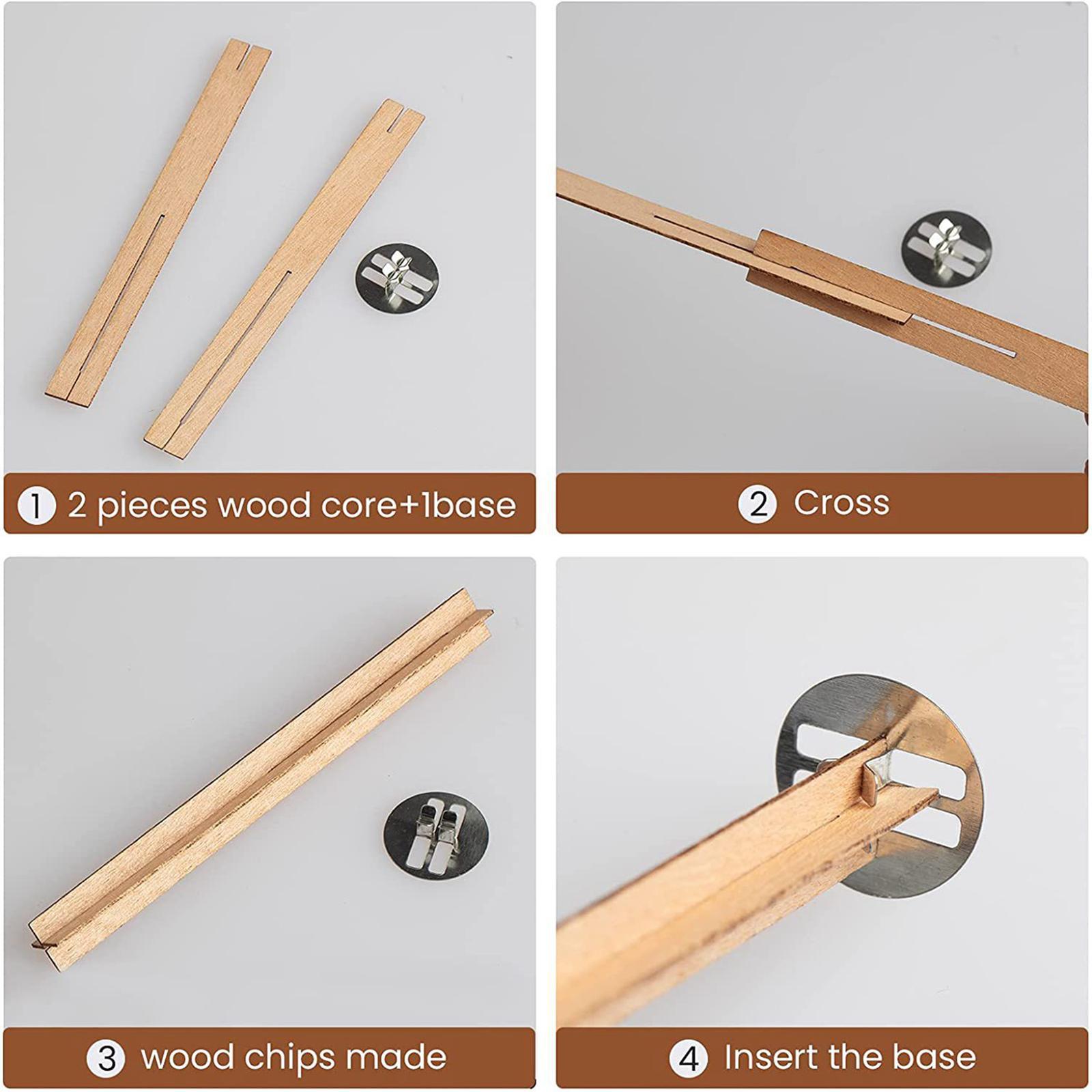 Candle Making Set Tools Set Candle Wicks Iron Stand Supplies for DIY Candles