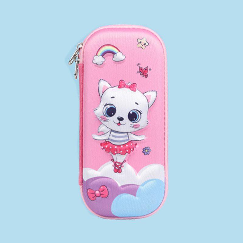 Hộp đựng bút 3D nổi hình các con vật siêu cute đáng yêu, ngộ nghĩnh cho bé trai, bé gái sắp dễ xếp đồ dùng học tập.