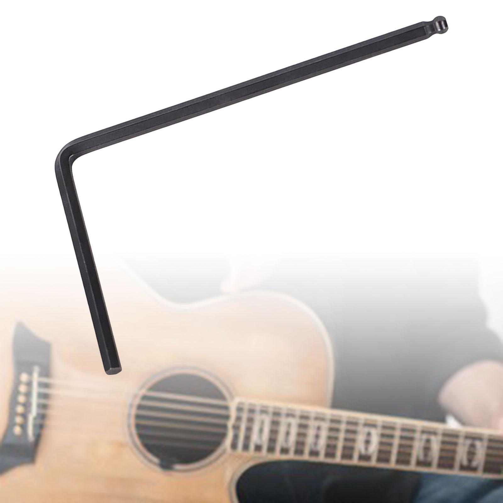 Professional Guitar Allen Wrench Key Convenient Portable Rod Wrench for Electric Guitar