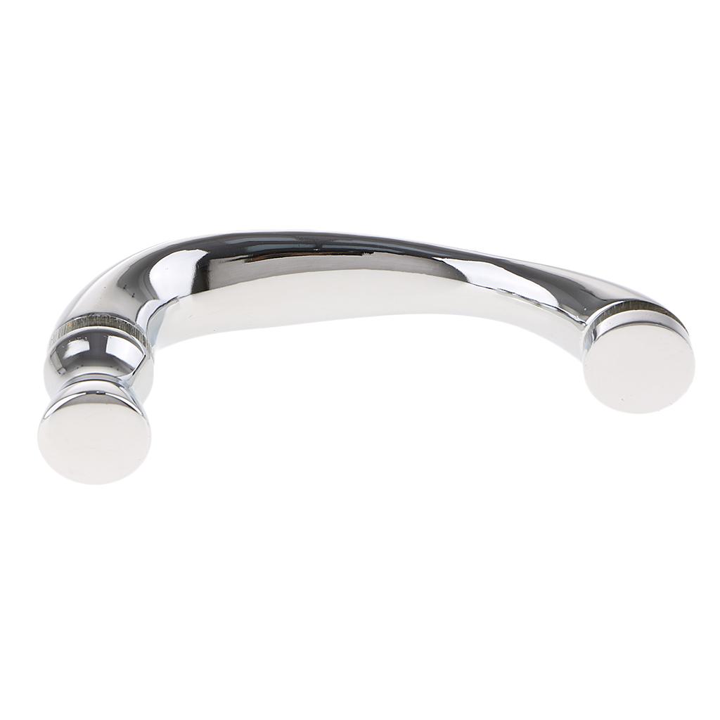 Heavy Duty Metal Door Pull Handle for Bathroom Shower Glass Door Silver #1