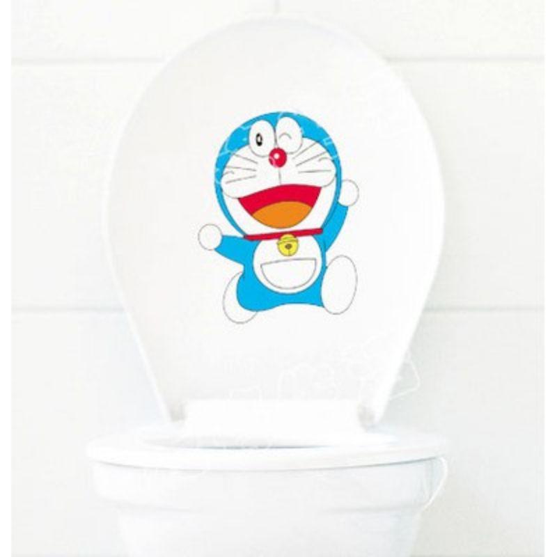 DECAL DÁN NẮP BỒN CẦU DOREMONDORAEMON HOUSE