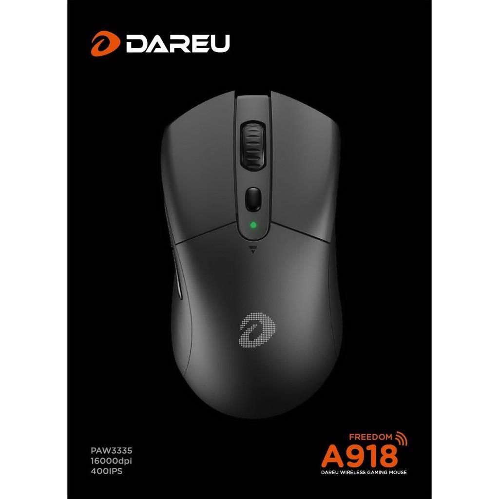 Chuột không dây Gaming DAREU A918 - BLACK - Hàng Chính Hãng